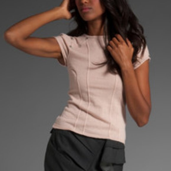 Host Pickx2🎉 L.A.M.B. Cashmere Top Pink SP NWOT - Picture 1 of 3